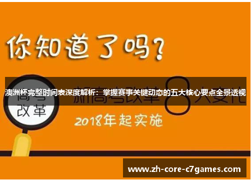 澳洲杯完整时间表深度解析:掌握赛事关键动态的五大核心要点全景透视 澳洲杯完整时间表深度解析:掌握赛事关键动态的五大核心要点全景透视