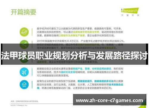 法甲球员职业规划分析与发展路径探讨